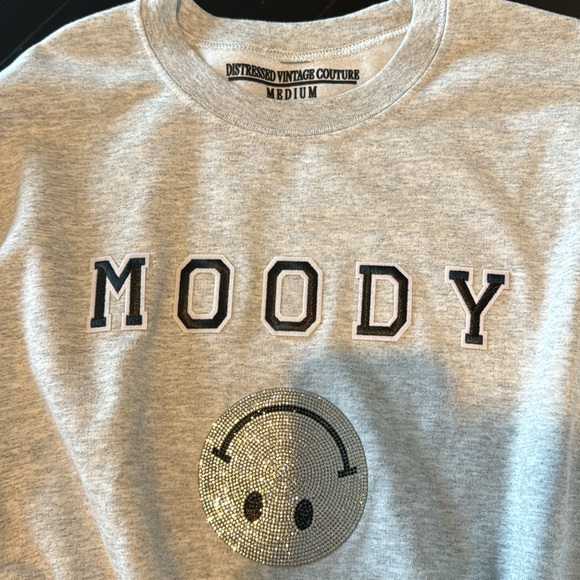 Distressed Vintage Couture sweatshirt - Picture 2 of 3